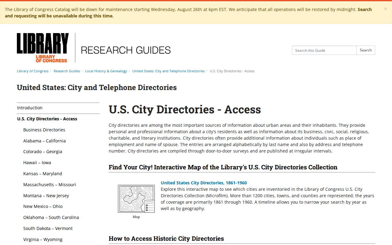 Revere previous residents city directory research guide